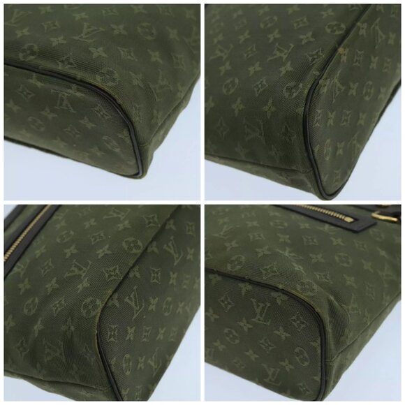 LOUIS VUITTON Monogram Mini Lucille PM Hand Bag TST Khaki - Picture 14 of 16